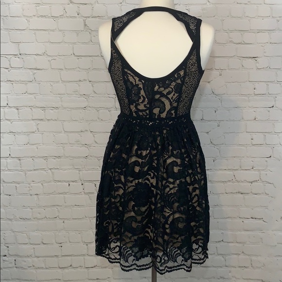 NWT Heartloom Black Lace Dress sz SP - Picture 3 of 8